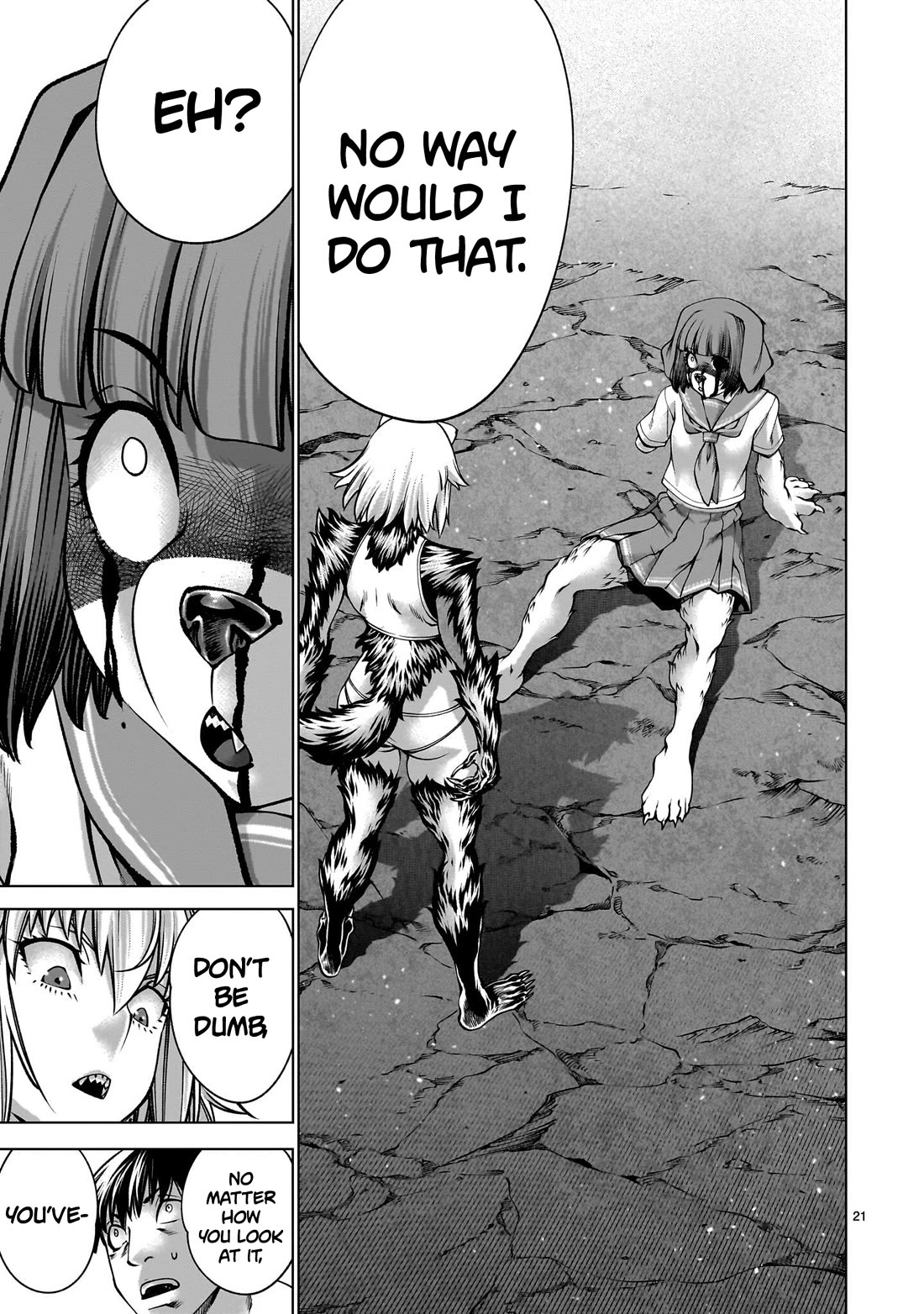 Killing Bites chapter 135 page 20