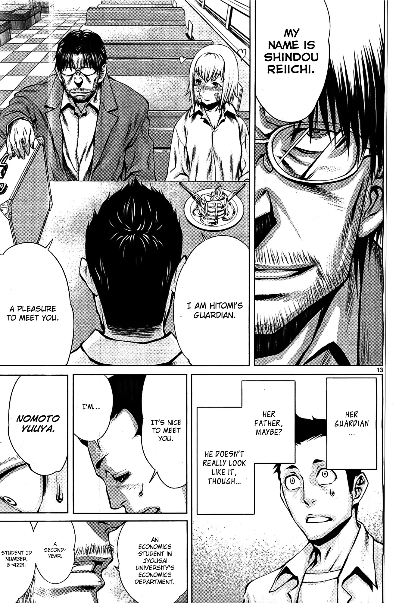 Killing Bites chapter 2 page 14