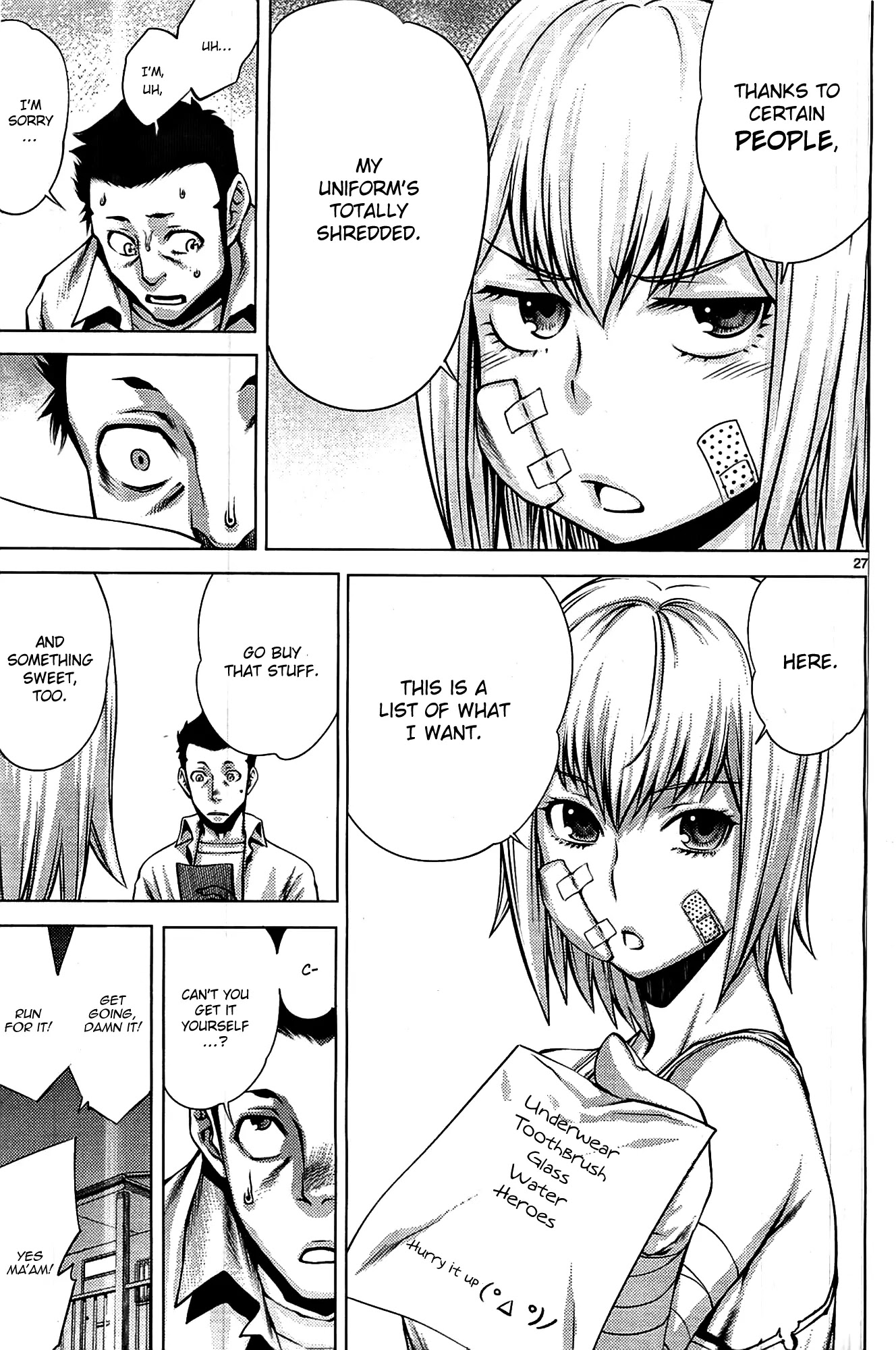 Killing Bites chapter 2 page 28