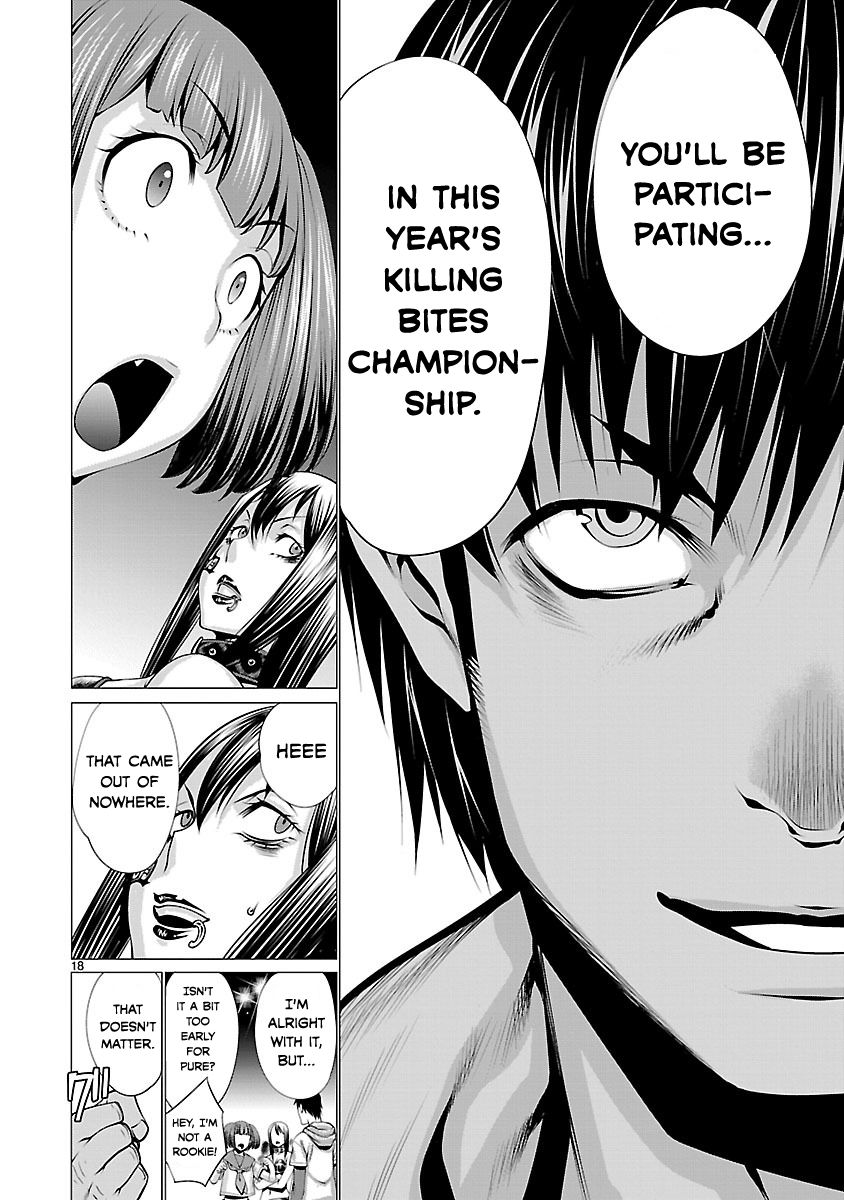 Killing Bites chapter 37 page 18