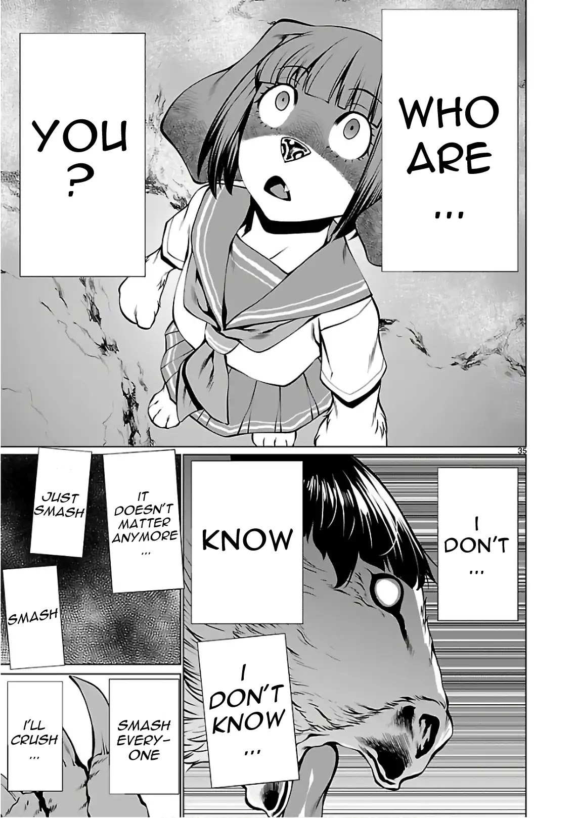 Killing Bites chapter 54 page 35