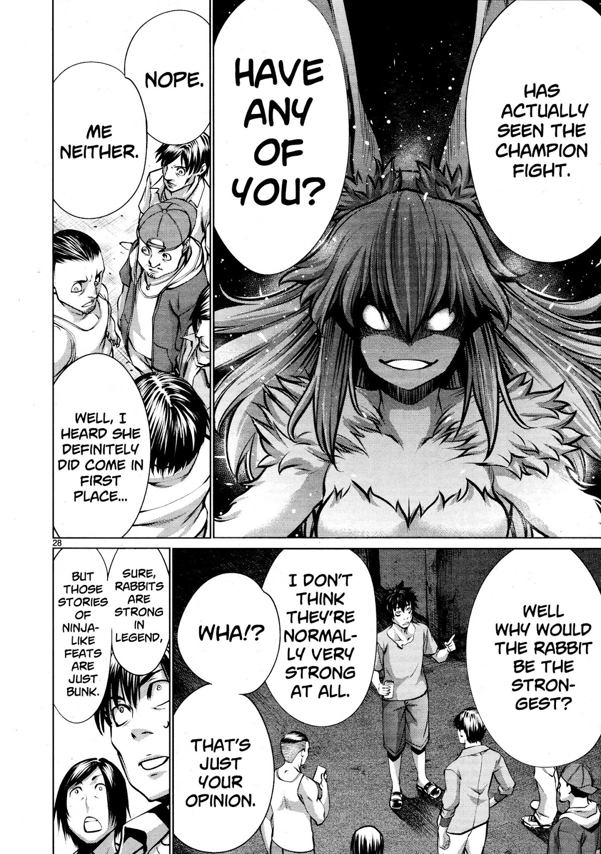 Killing Bites chapter 72 page 28