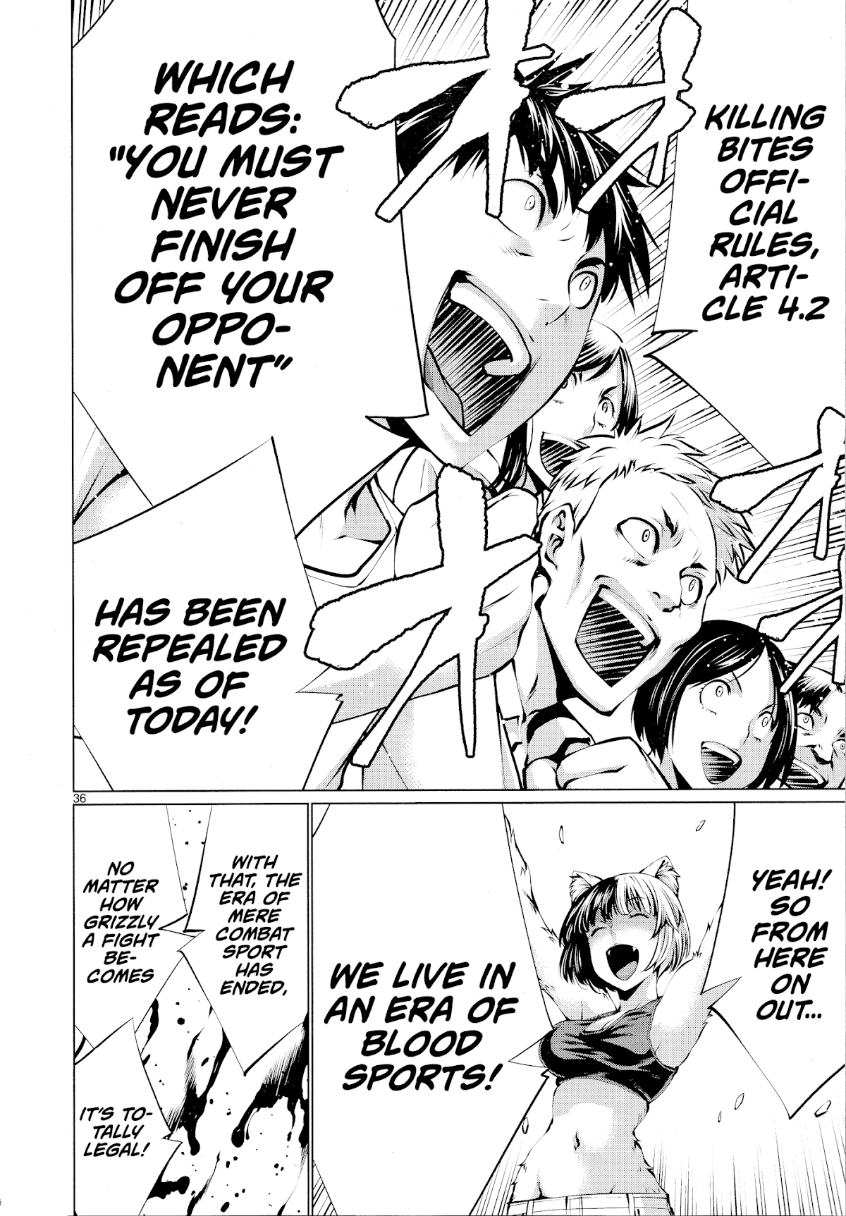 Killing Bites chapter 74 page 32