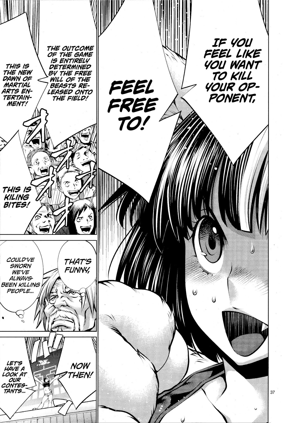 Killing Bites chapter 74 page 33