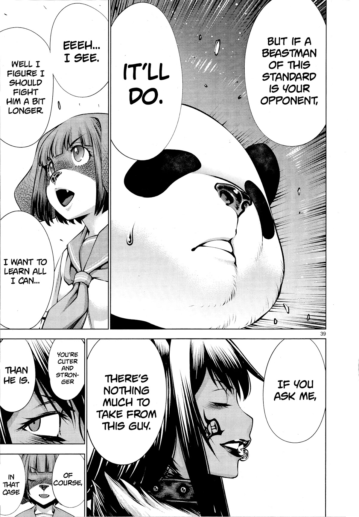 Killing Bites chapter 76 page 36