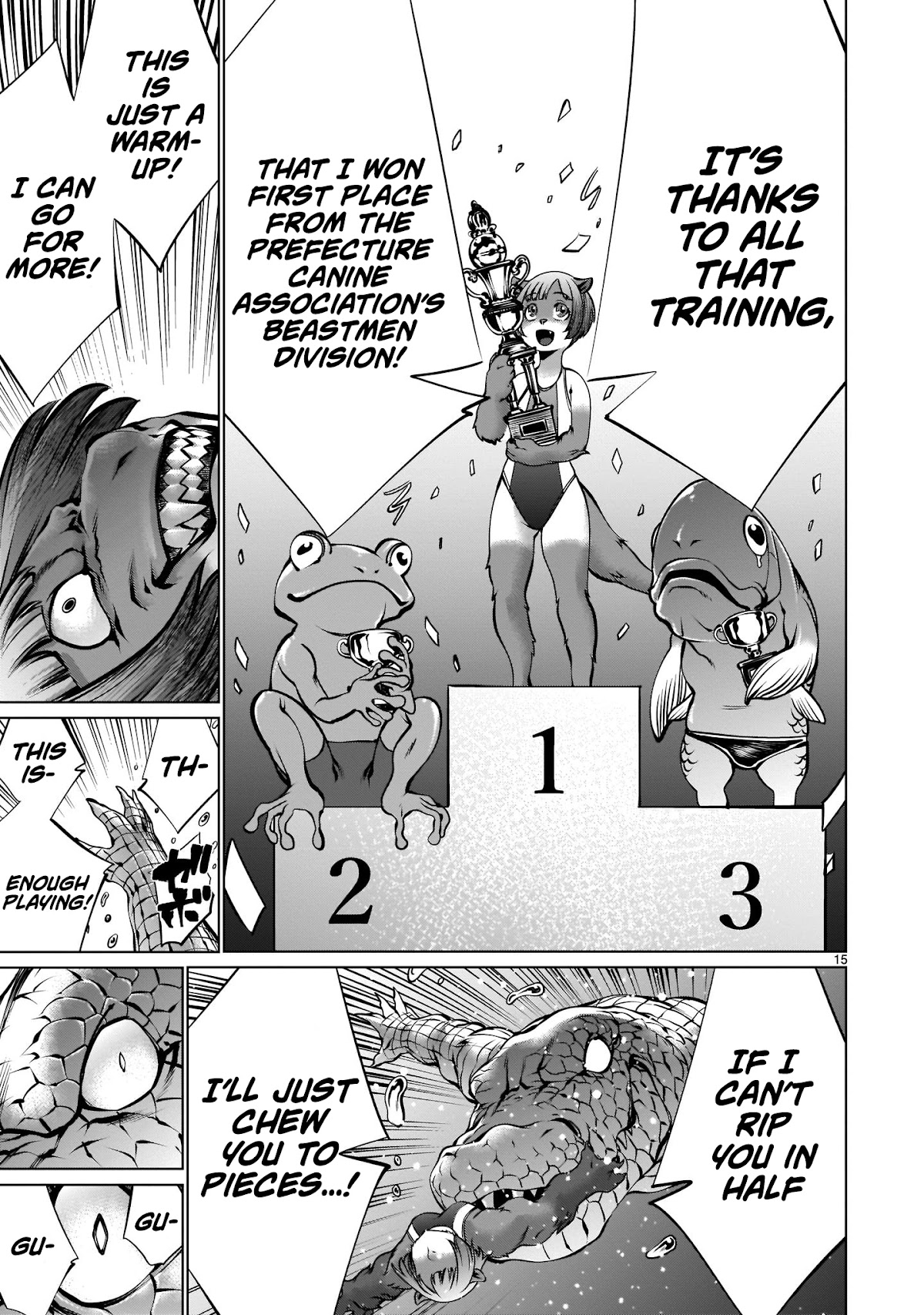 Killing Bites chapter 91 page 15