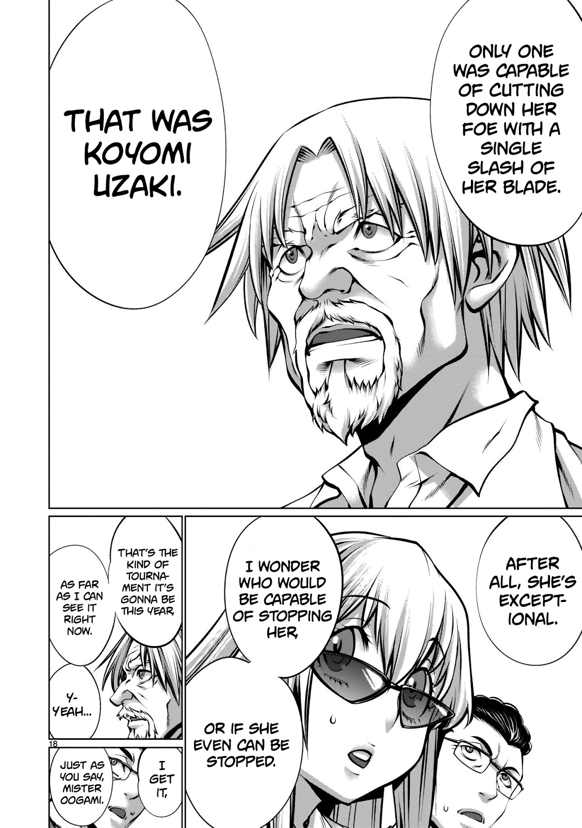 Killing Bites chapter 96 page 17