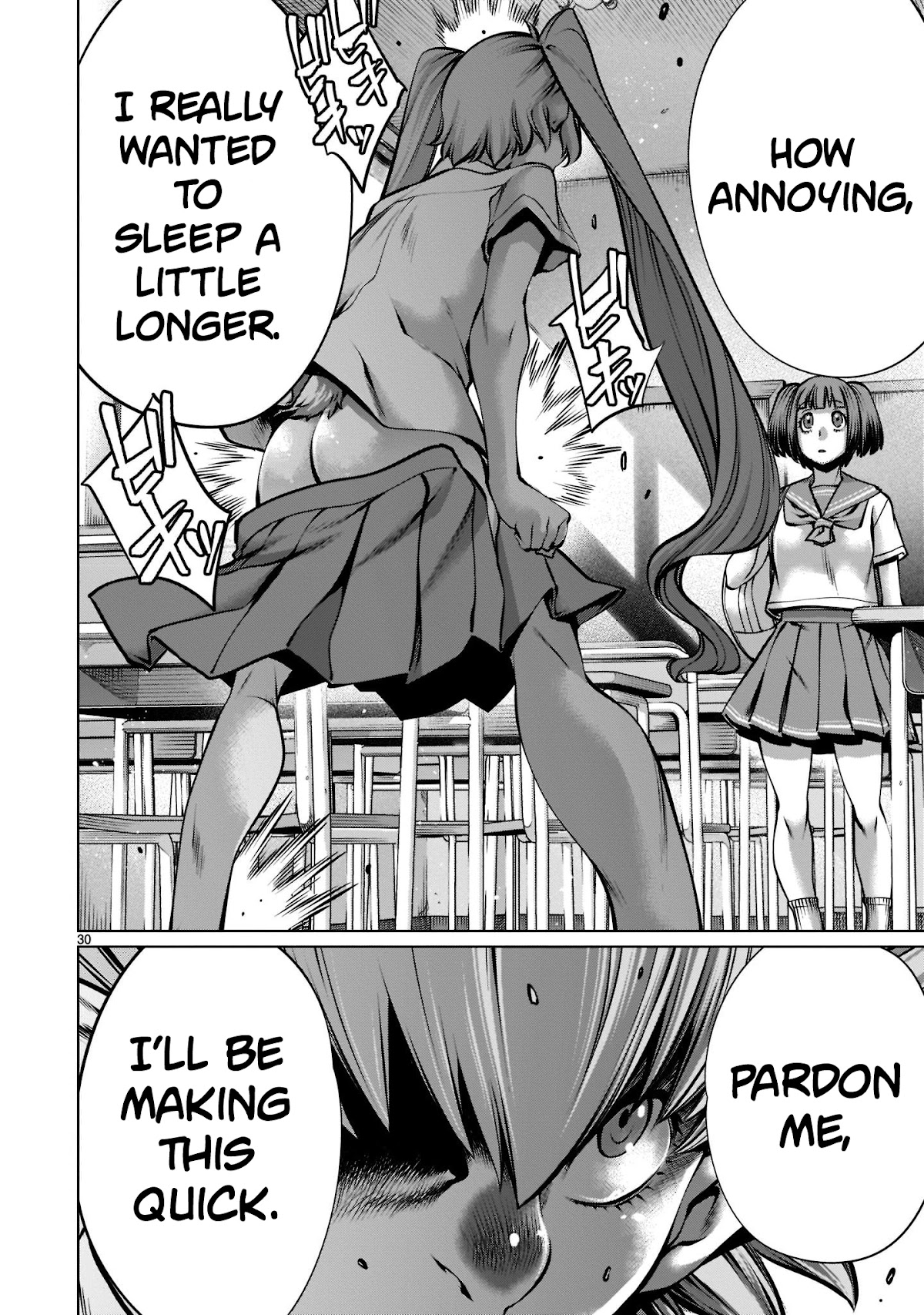 Killing Bites chapter 96 page 28