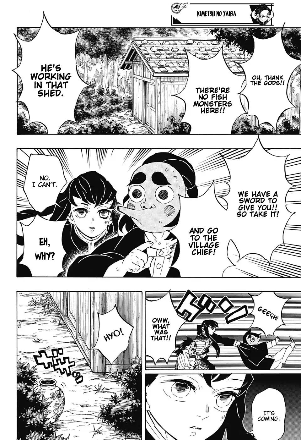 Kimetsu no Yaiba chapter 110 page 17