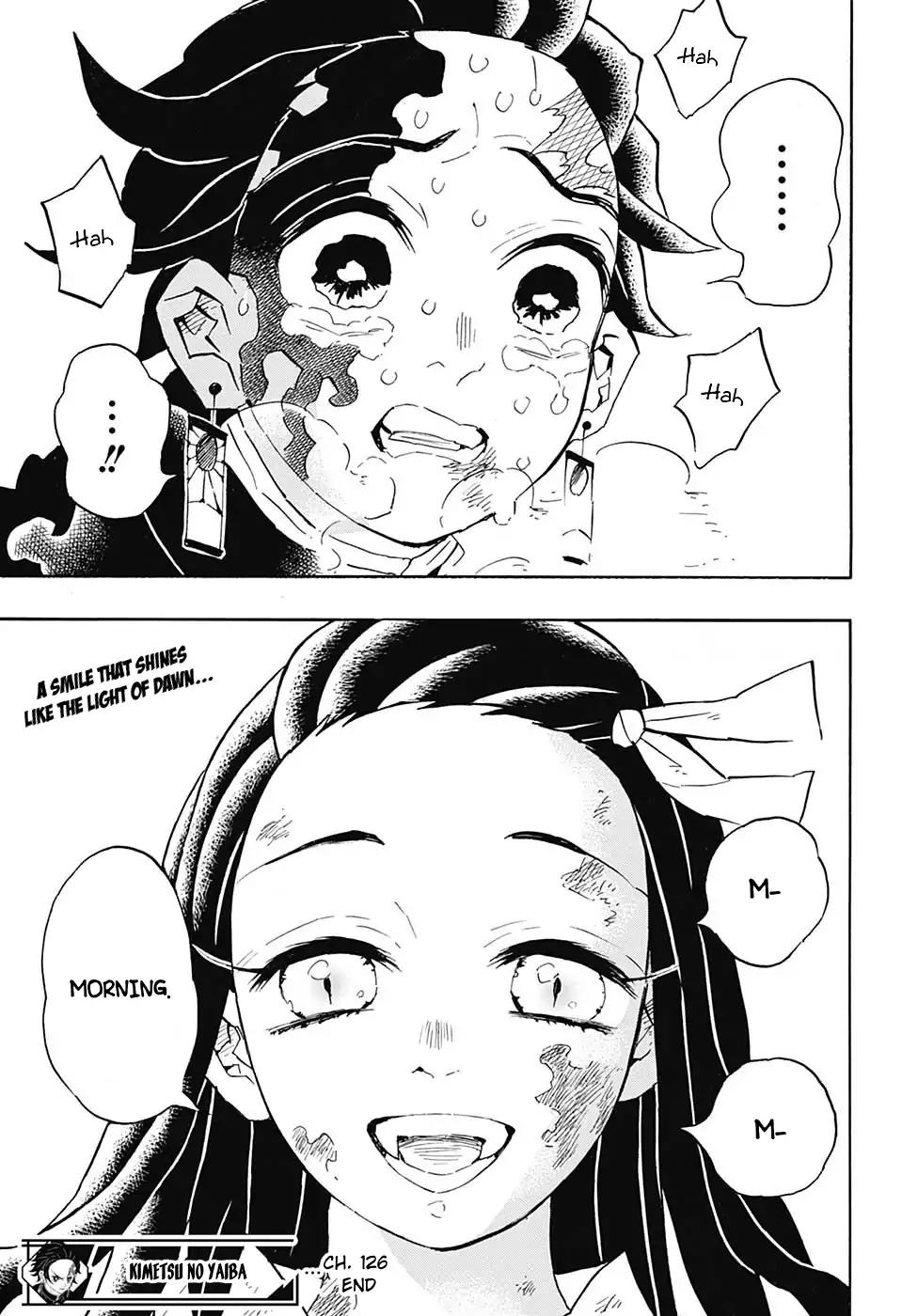 Kimetsu no Yaiba chapter 126 page 17
