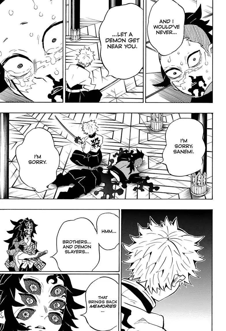 Kimetsu no Yaiba chapter 166 page 14