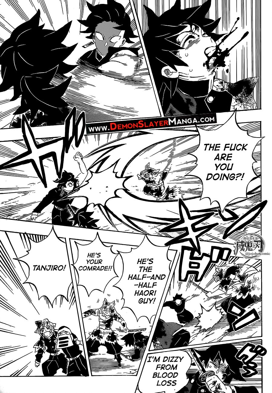 Kimetsu no Yaiba chapter 201 page 14