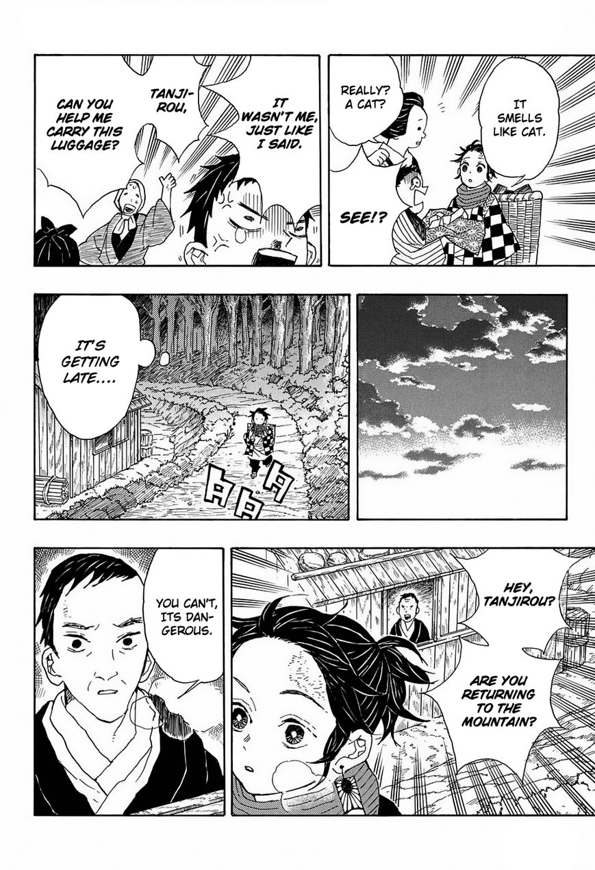 Kimetsu no Yaiba chapter 1 page 9