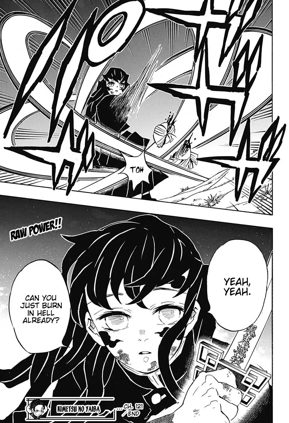 Kimetsu no Yaiba chapter 121 page 19