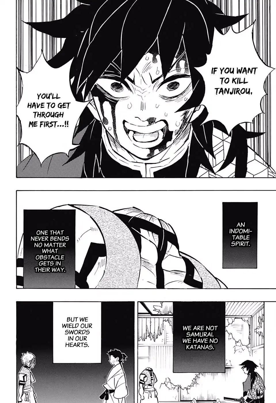 Kimetsu no Yaiba chapter 153 page 17