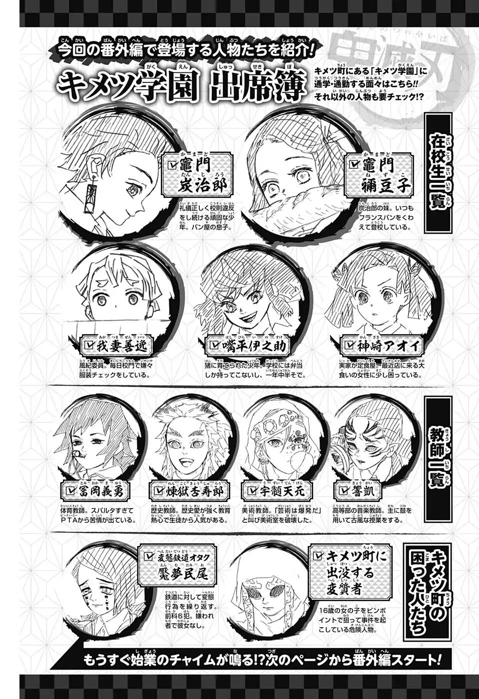 Kimetsu no Yaiba chapter 95.5 page 1