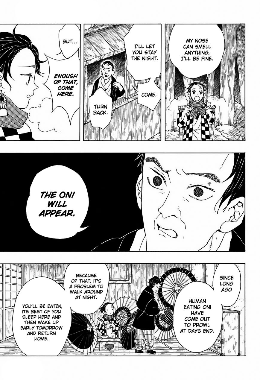 Kimetsu no Yaiba chapter 1 page 10