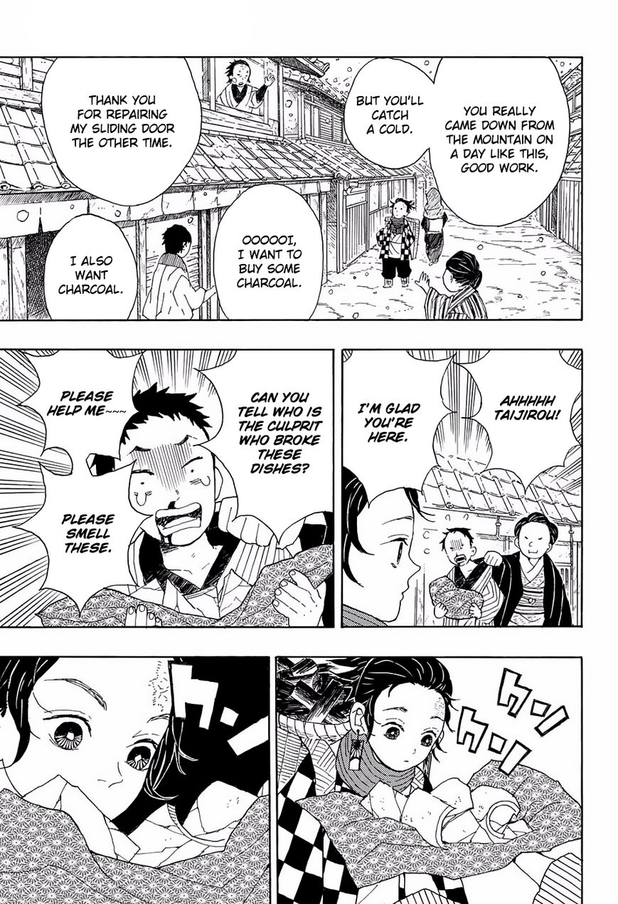 Kimetsu no Yaiba chapter 1 page 8