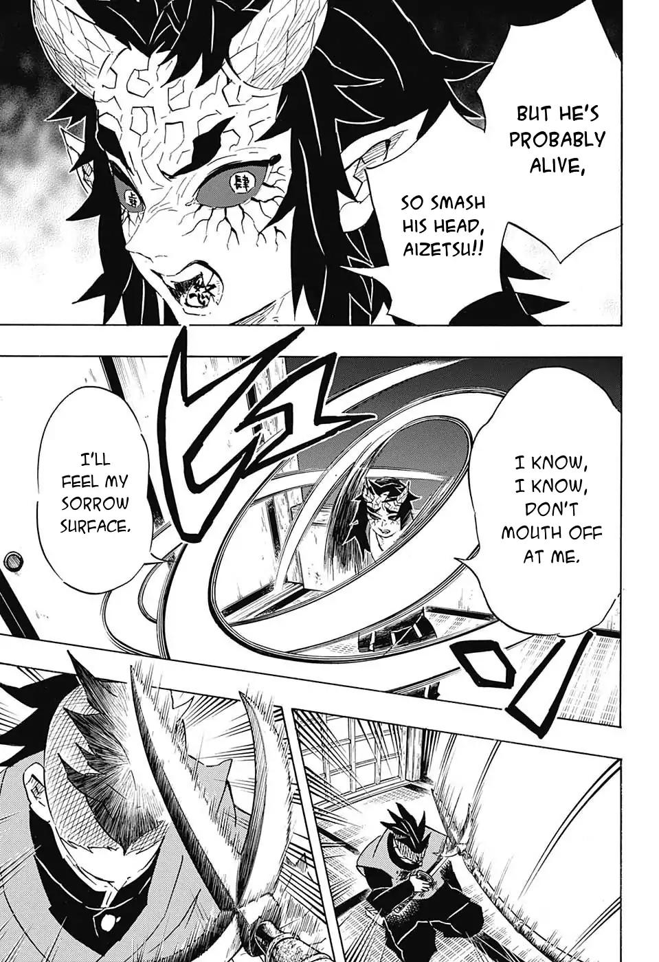Kimetsu no Yaiba chapter 109 page 4