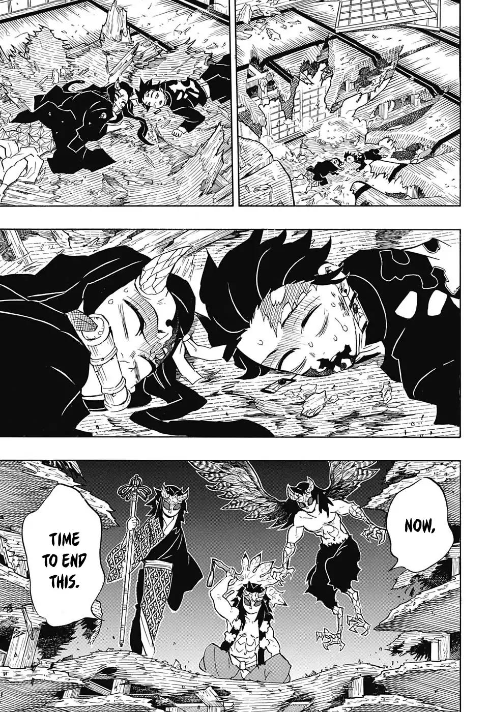 Kimetsu no Yaiba chapter 110 page 14
