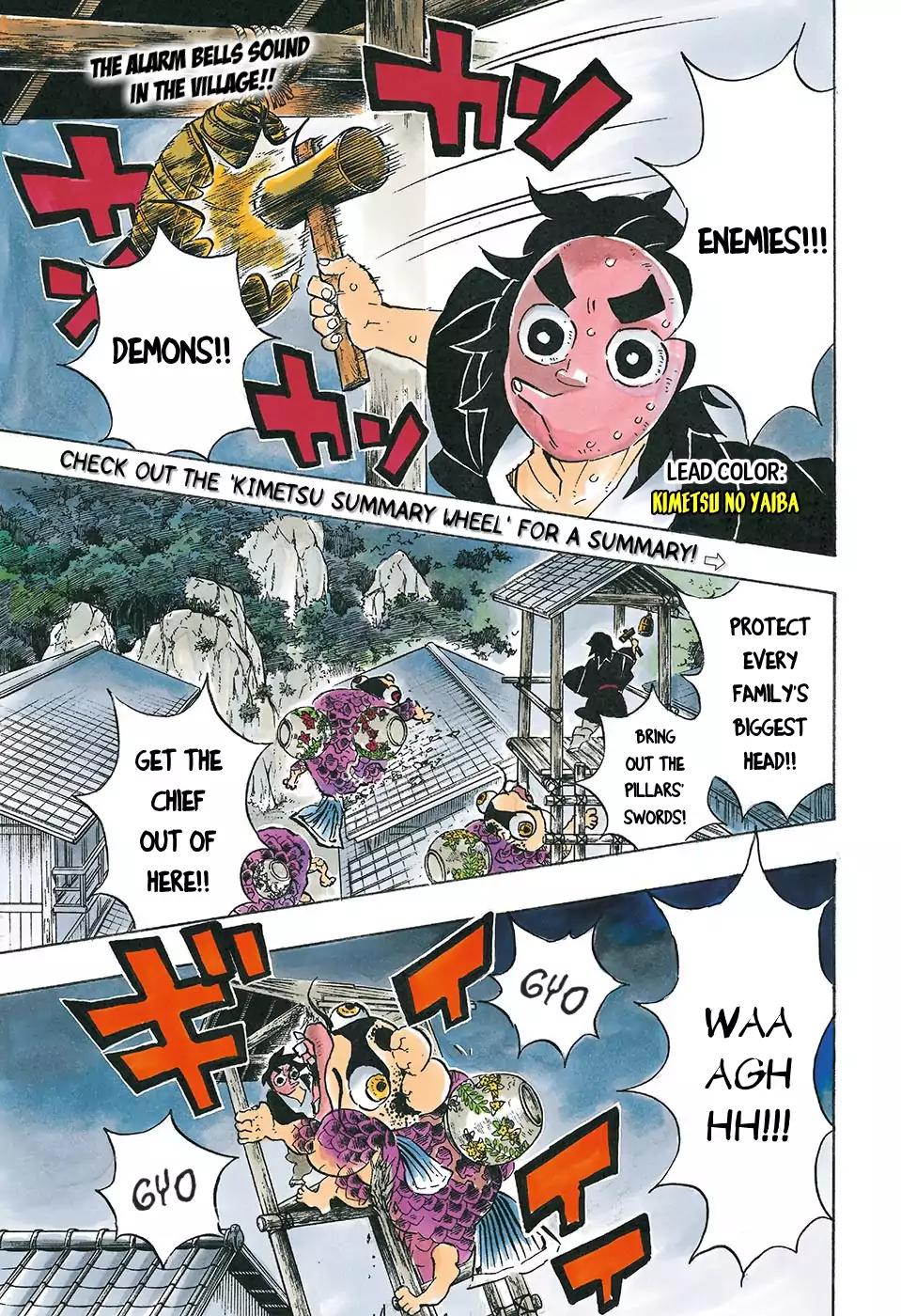 Kimetsu no Yaiba chapter 112 page 1