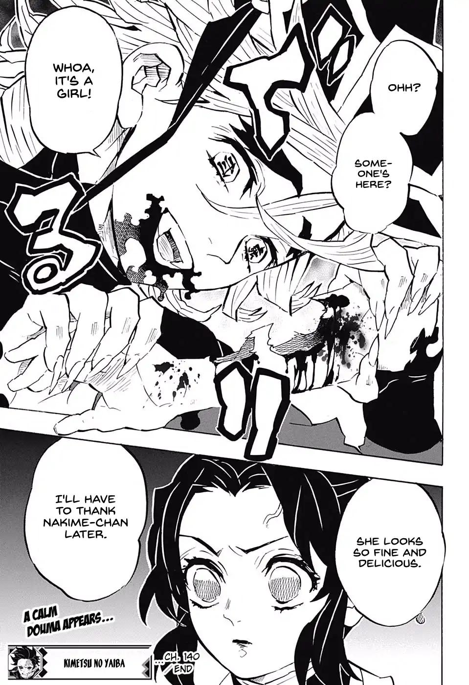 Kimetsu no Yaiba chapter 140 page 20