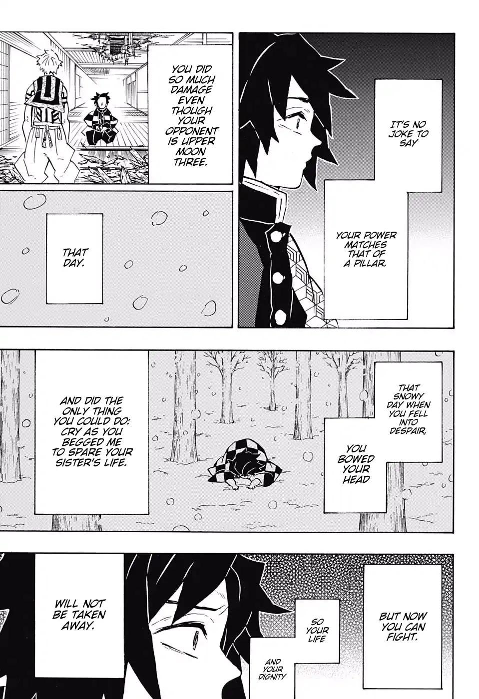 Kimetsu no Yaiba chapter 147 page 17