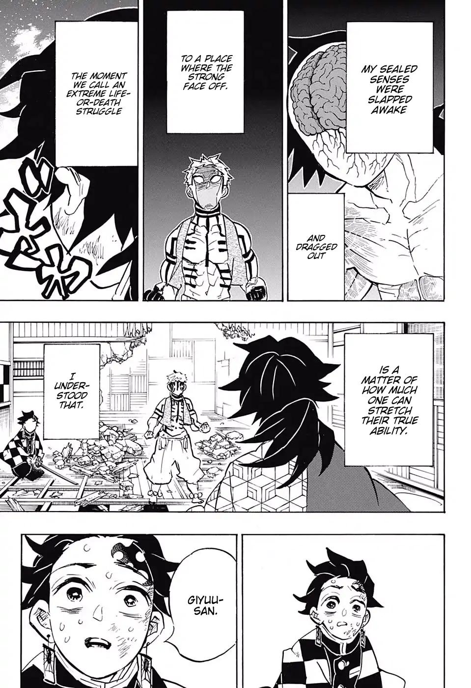 Kimetsu no Yaiba chapter 150 page 2