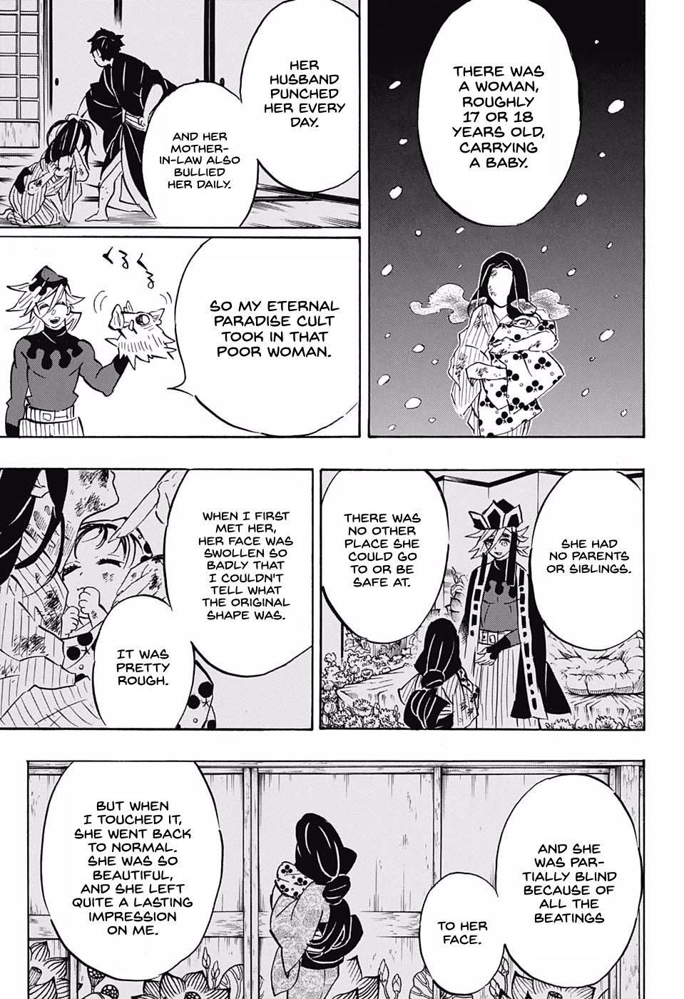 Kimetsu no Yaiba chapter 160 page 4