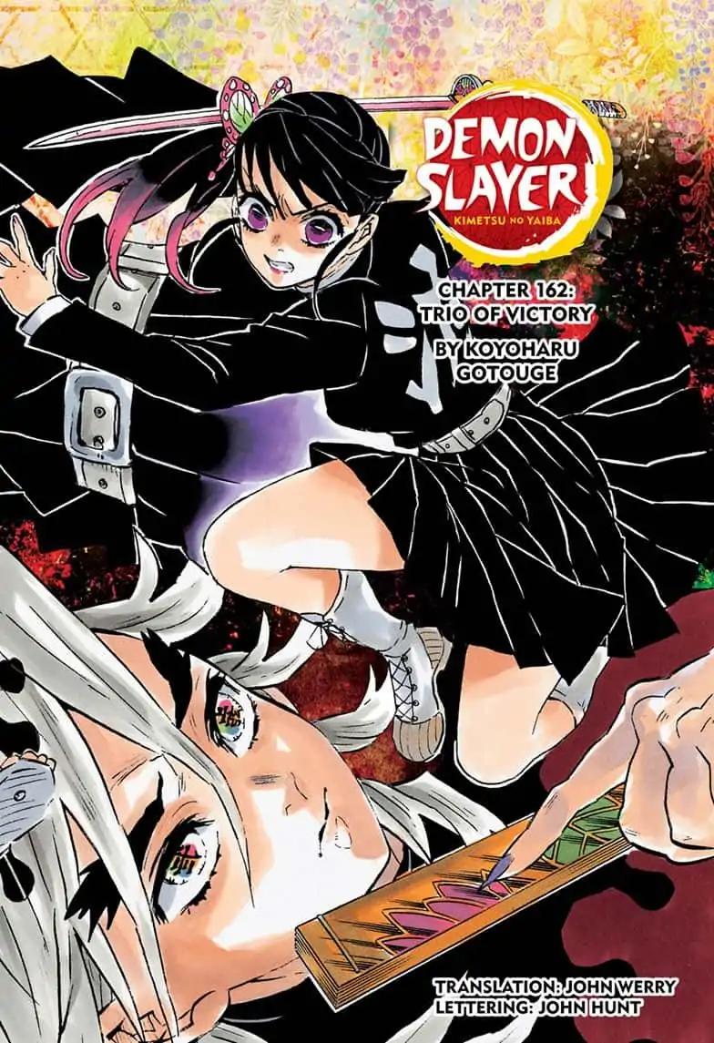 Kimetsu no Yaiba chapter 162 page 1