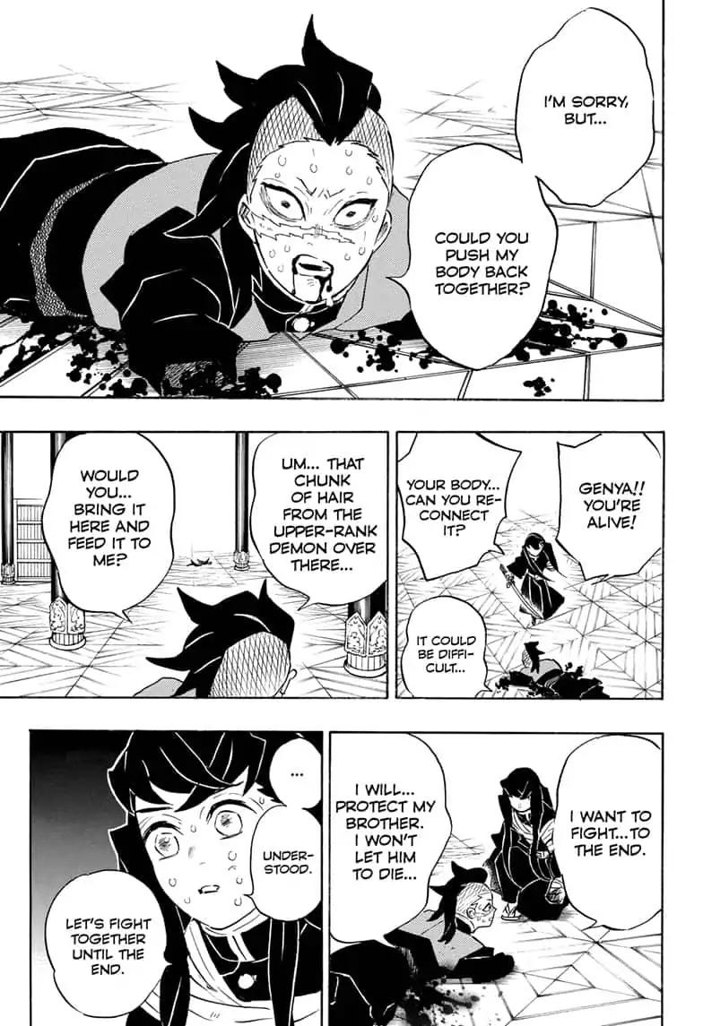 Kimetsu no Yaiba chapter 170 page 4