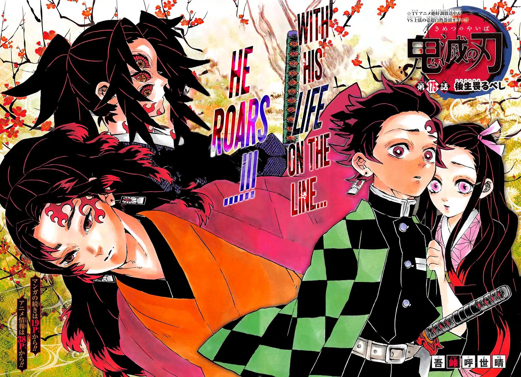 Kimetsu no Yaiba chapter 175 page 2