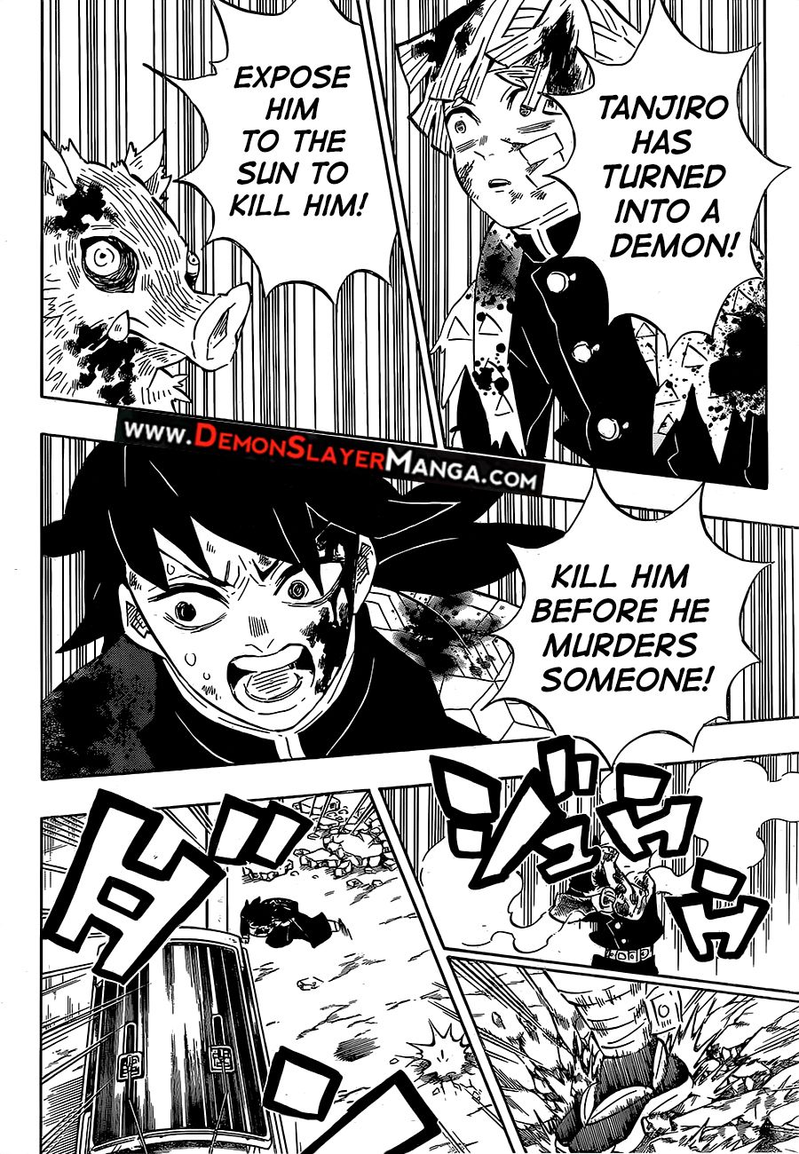 Kimetsu no Yaiba chapter 201 page 11