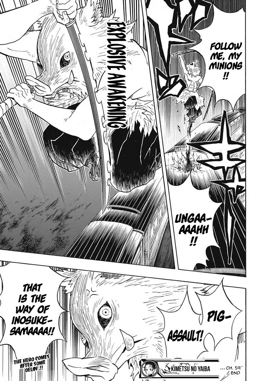 Kimetsu no Yaiba chapter 59 page 20