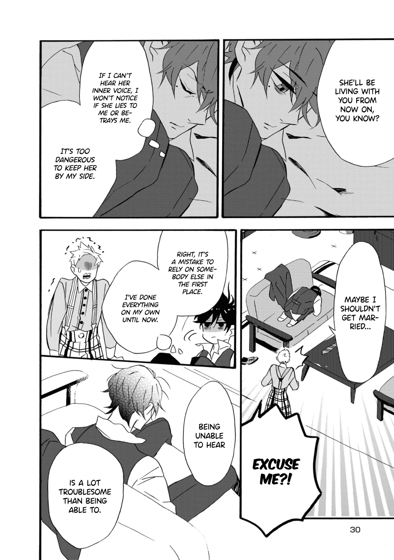 Kimi no Koe chapter 1 page 30