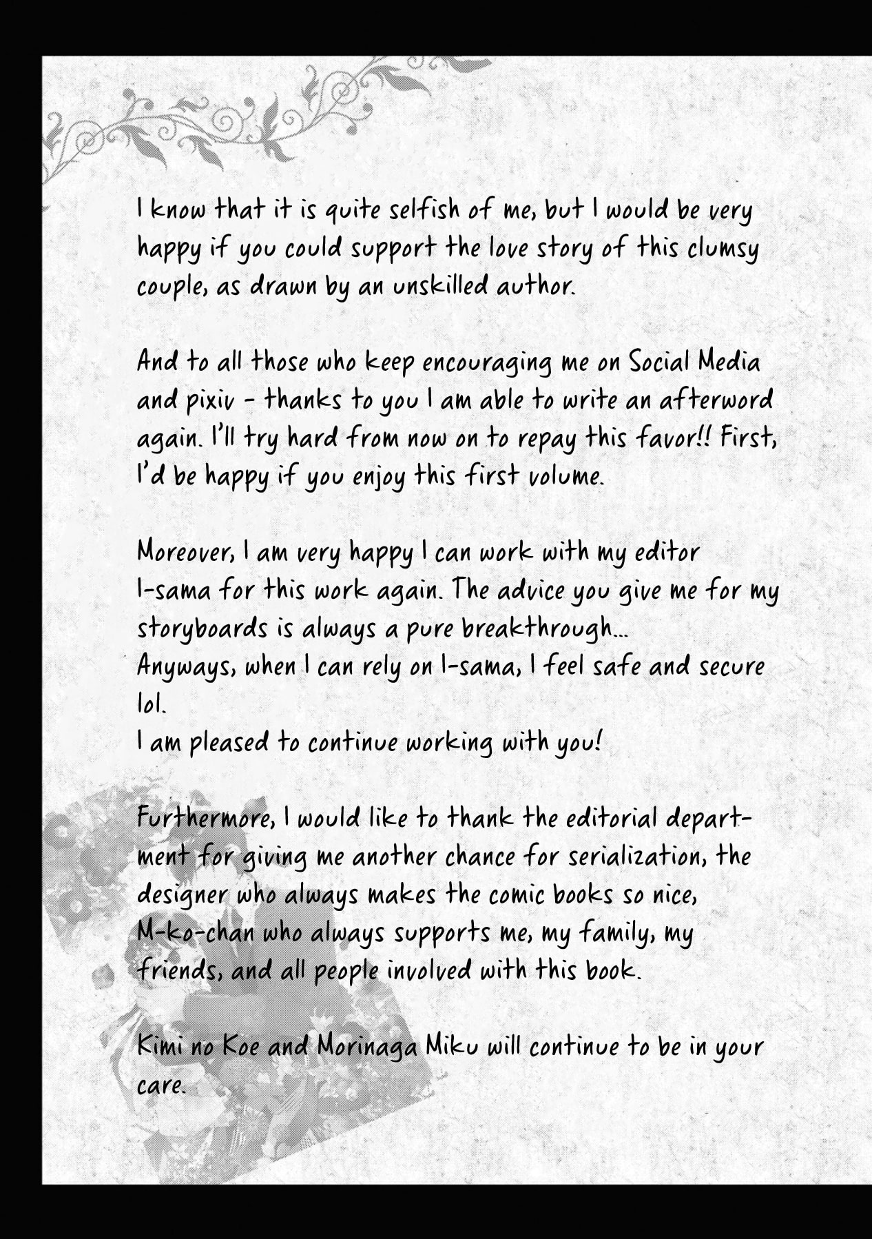 Kimi no Koe chapter 5.5 page 6