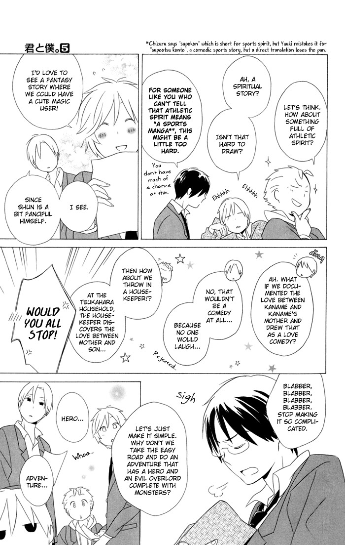 Kimi To Boku chapter 19 page 6