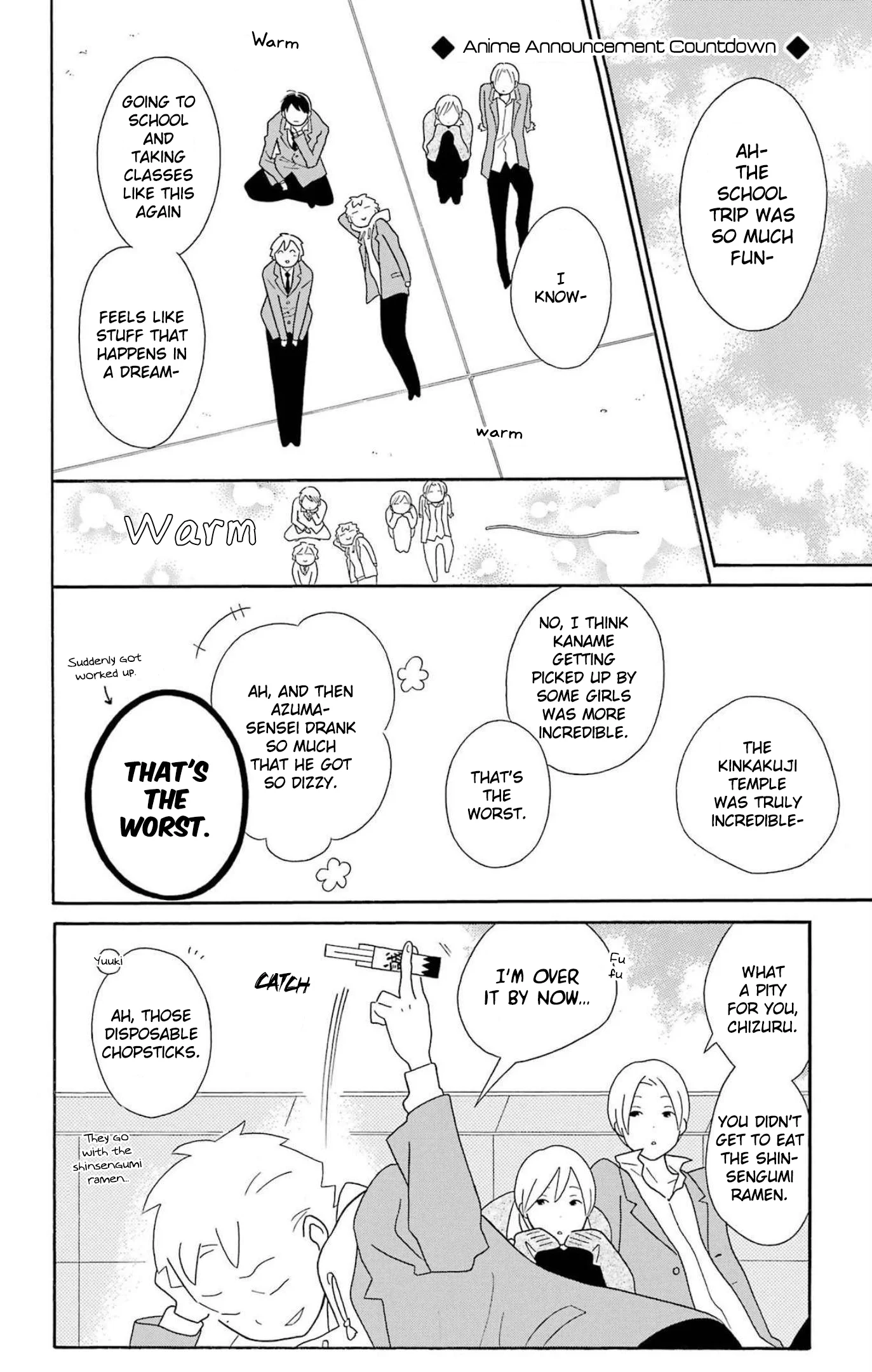 Kimi To Boku chapter 80.2 page 12