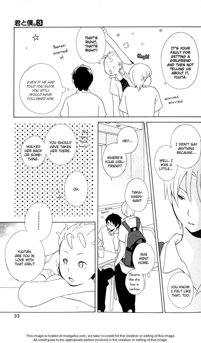 Kimi To Boku chapter 9 page 33