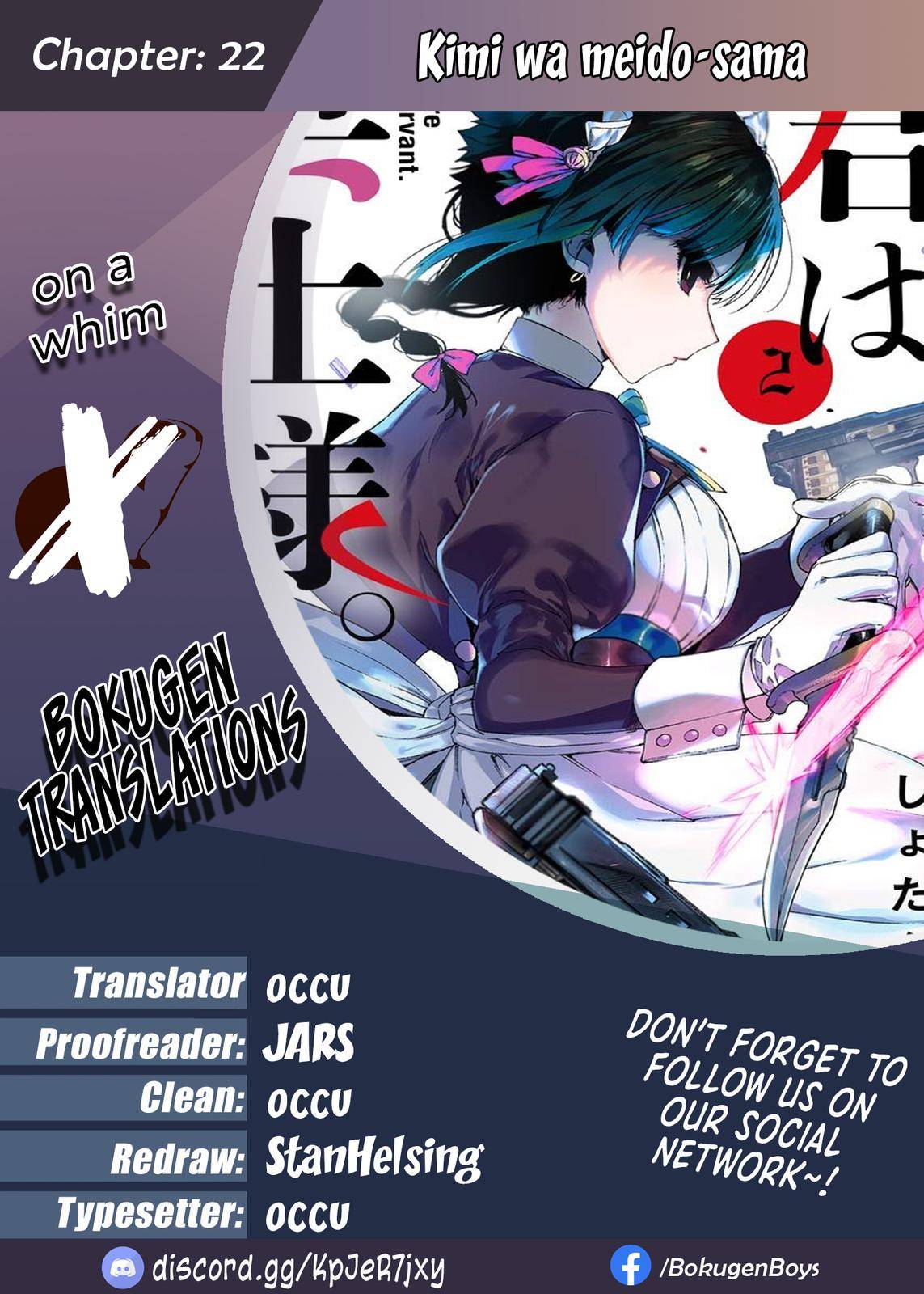 Kimi wa Meido-sama chapter 22 page 1