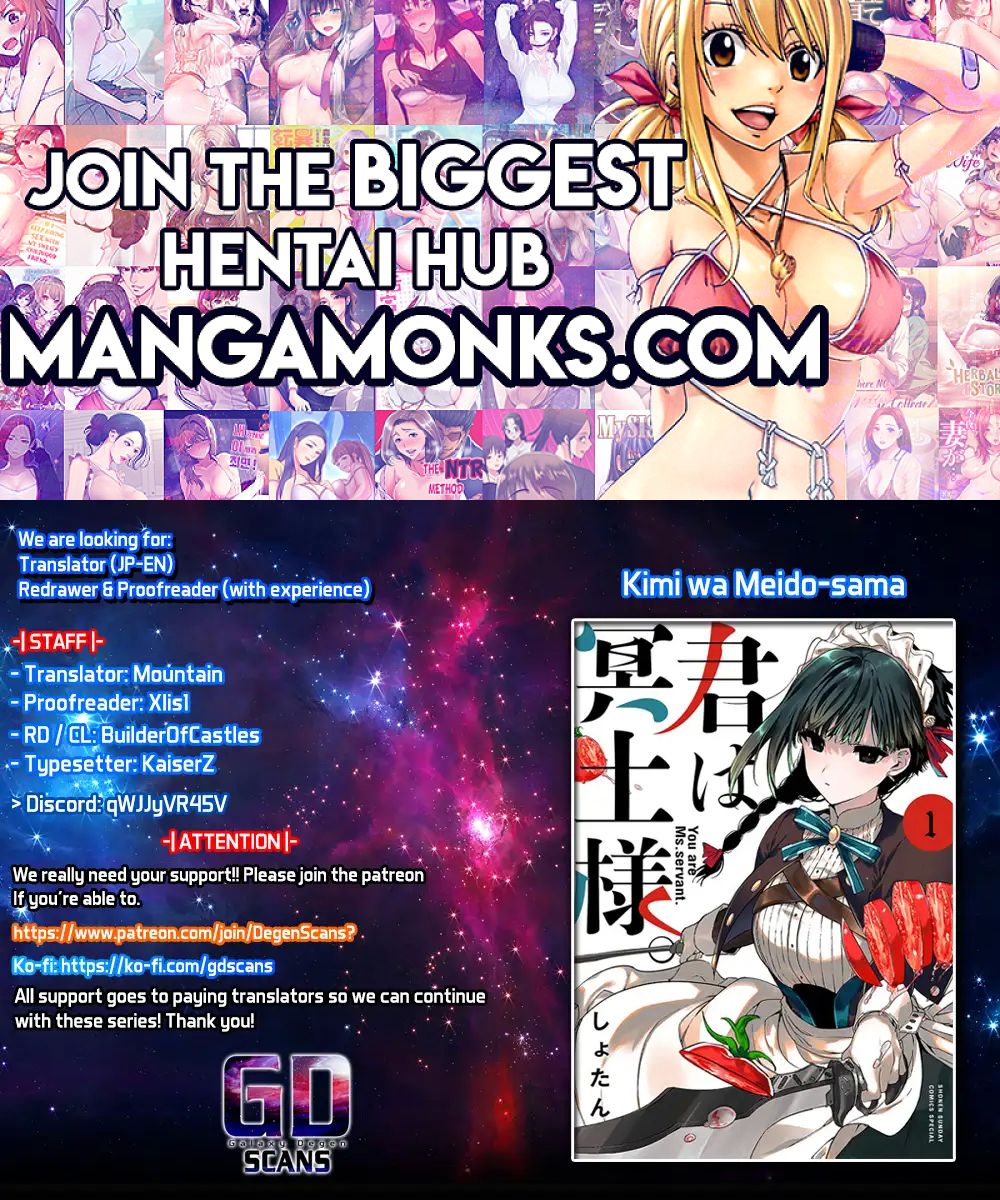 Kimi wa Meido-sama chapter 41 page 1