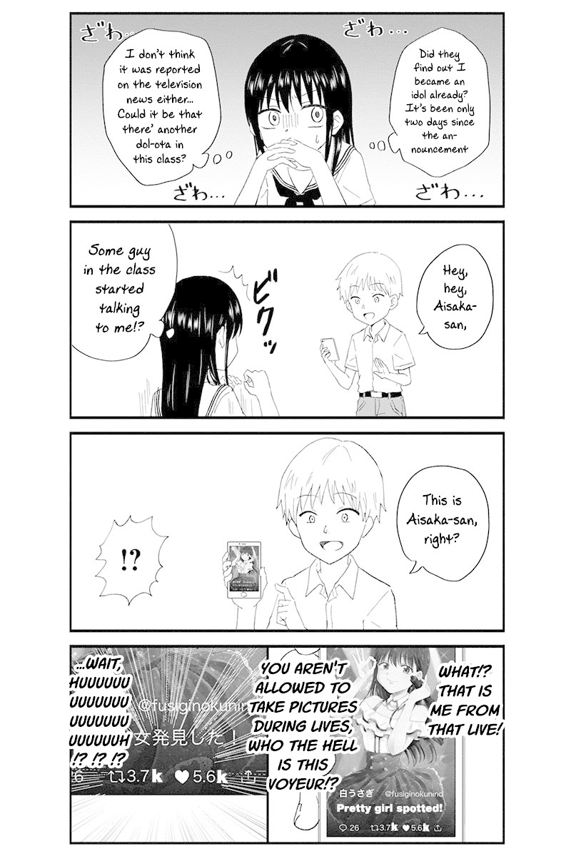 KimoOta, Idol Yarutteyo chapter 18 page 8