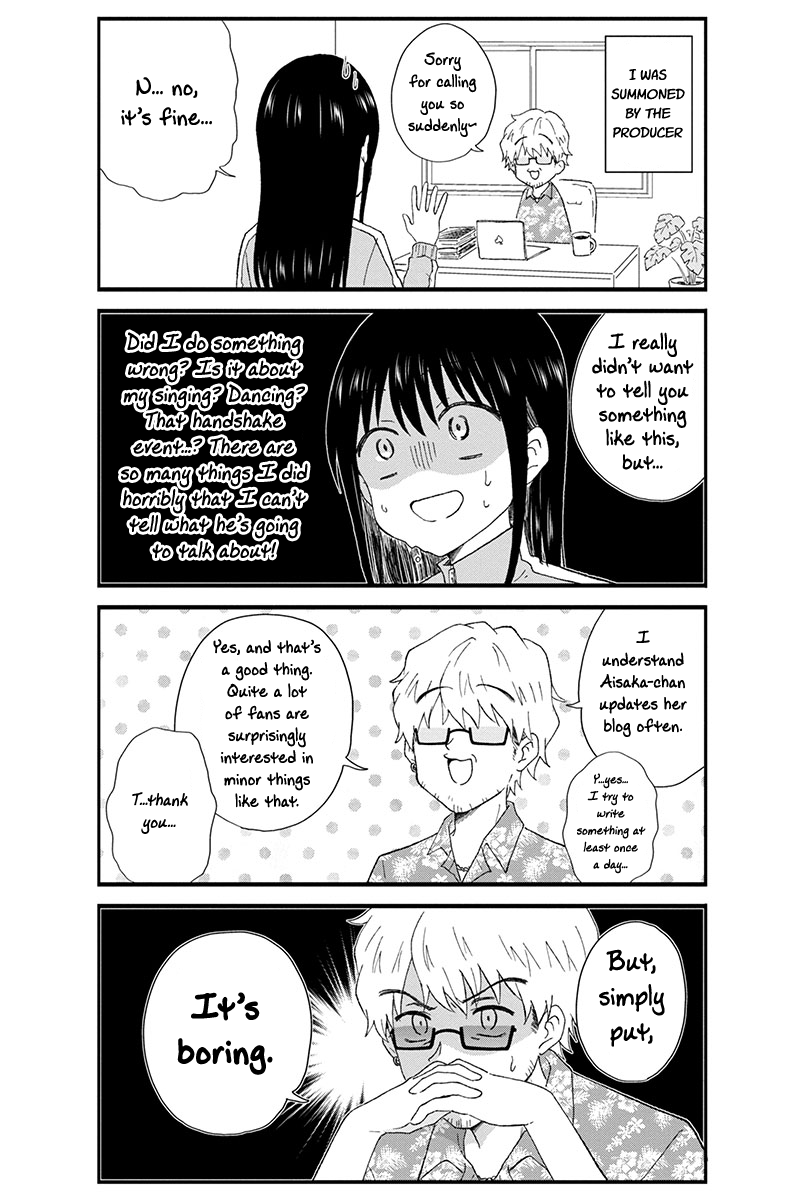 KimoOta, Idol Yarutteyo chapter 34 page 4