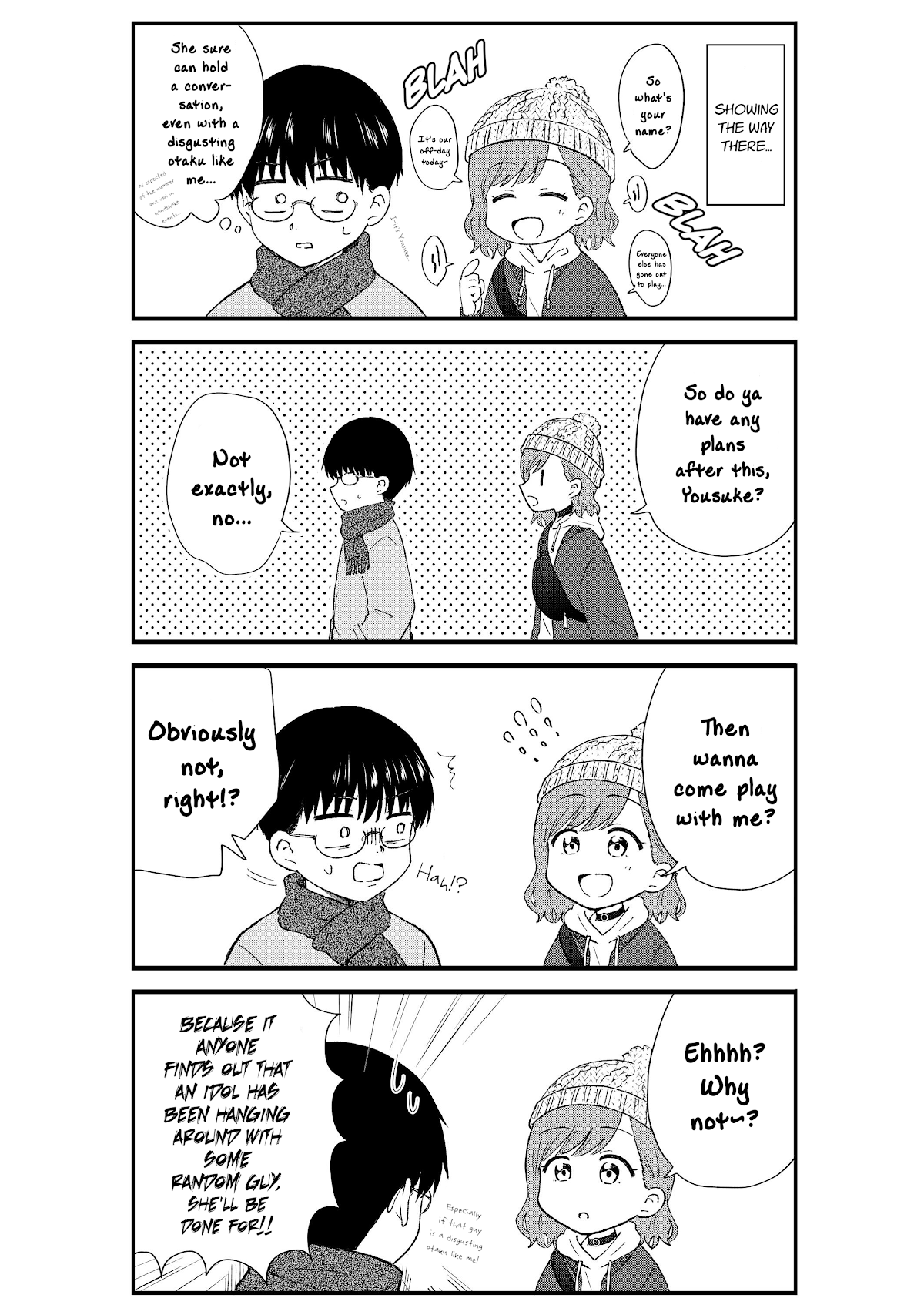 KimoOta, Idol Yarutteyo chapter 54.5 page 3