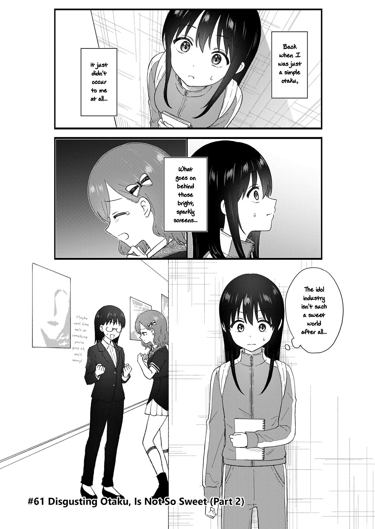 KimoOta, Idol Yarutteyo chapter 61 page 7