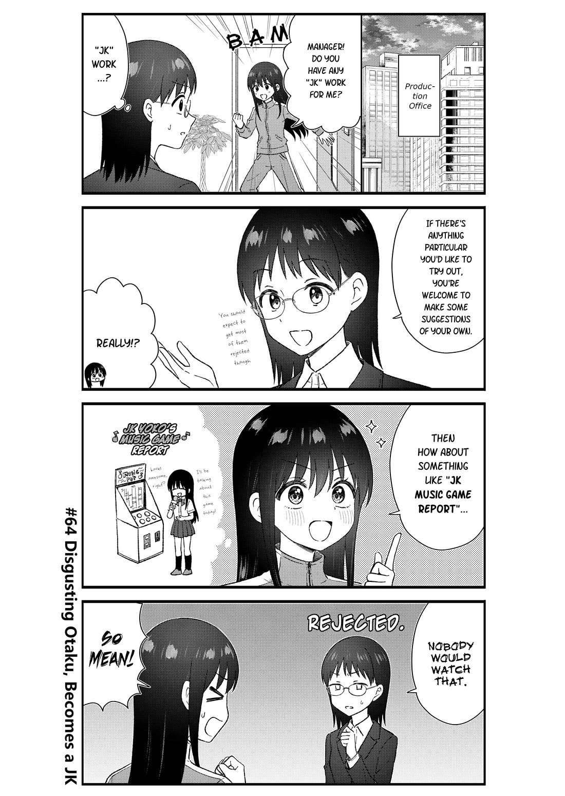 KimoOta, Idol Yarutteyo chapter 64 page 5