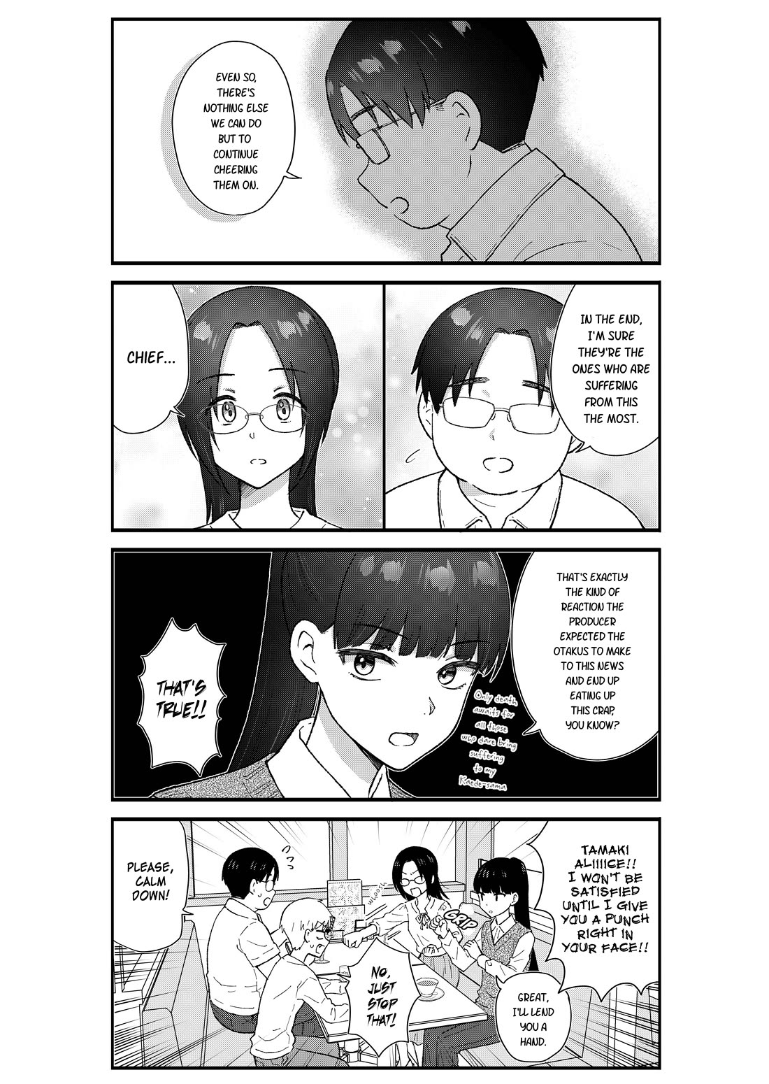 KimoOta, Idol Yarutteyo chapter 66 page 6