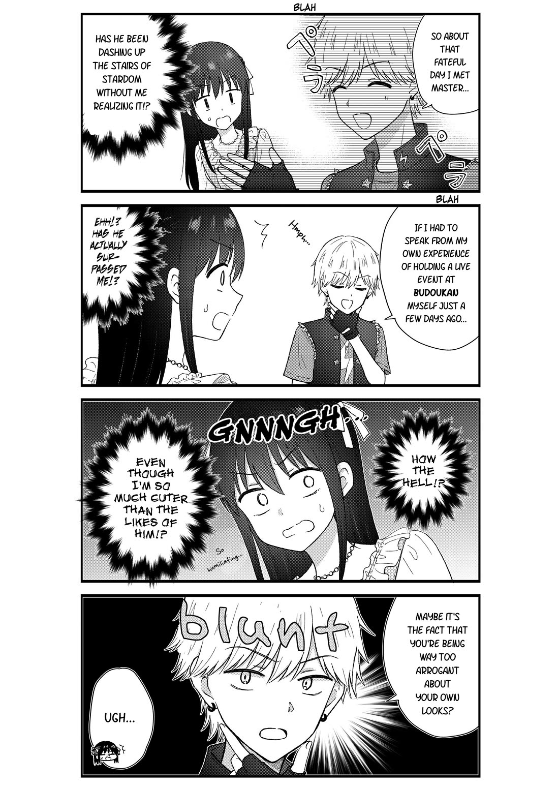 KimoOta, Idol Yarutteyo chapter 68 page 4