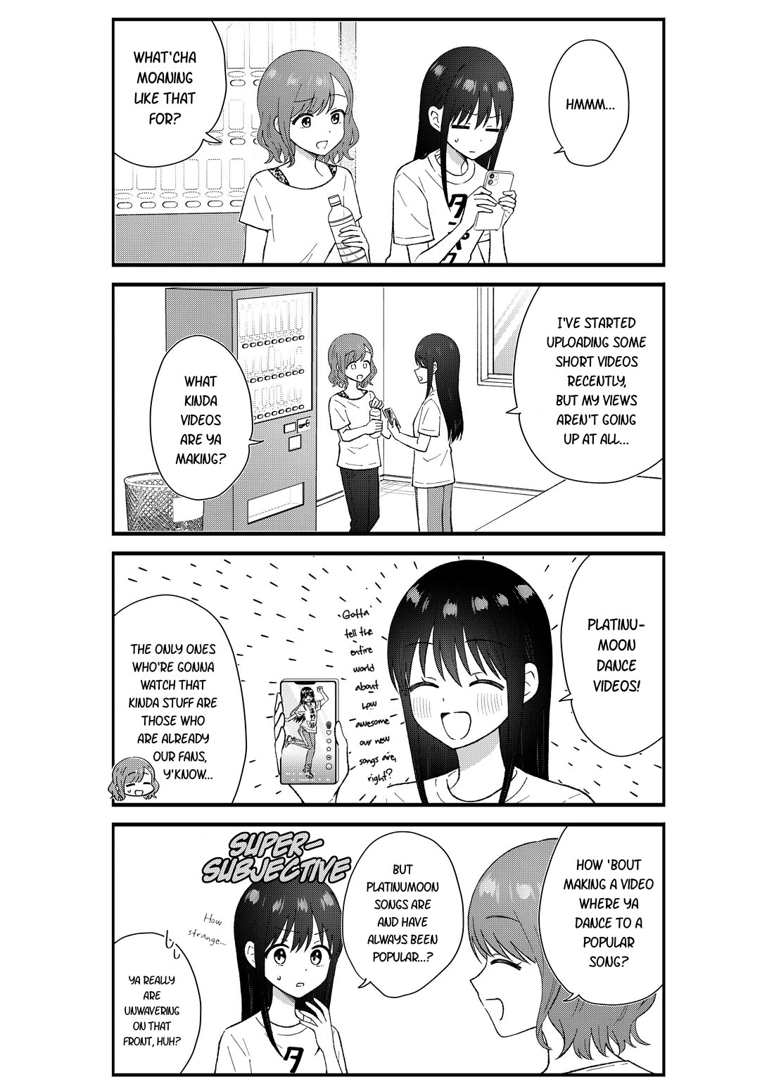 KimoOta, Idol Yarutteyo chapter 69 page 2