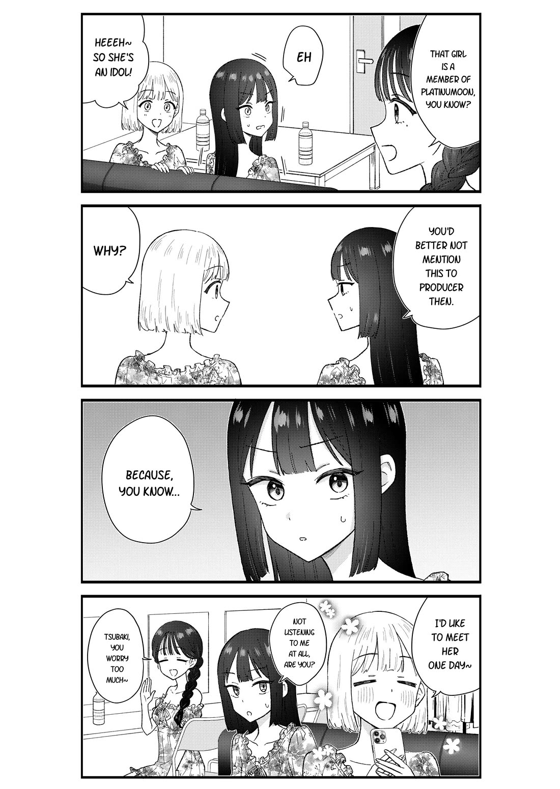 KimoOta, Idol Yarutteyo chapter 70 page 6